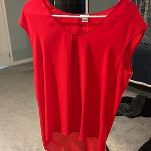 Red Women's Top